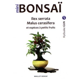 Buch MINI BONSAI: Ilex serrata, Malus cerasifera et espèces à petits fruits (FR)