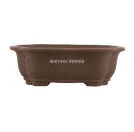 Oval/Flower bonsai pot...