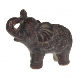 Terracotta elephant statue...