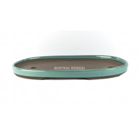 Oval bonsai pot 37x23.7x3...