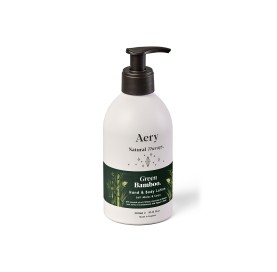 Green bamboo hand and body lotion - cypress patchouli and orange