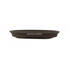 Oval bonsai pot 47x31x6 cm....