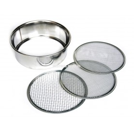 Set of three sieves (210 mm) for bonsai repotting