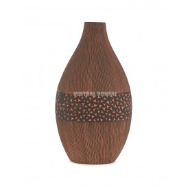 KHARTOUM Vase 31 cm brown.