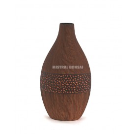 KHARTOUM Vase 38.5 cm brown.