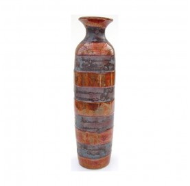 BENGALA Round vase 42 cm red.