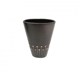 ZAIRE Jarrón oval 14x6x22.5...