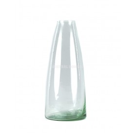 Vase en verre transparent...