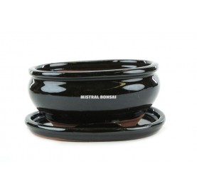 Bonsaischale oval 15 cm mit...