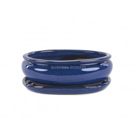 Pot à bonsaï ovale 21 cm...