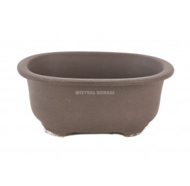 Oval bonsai pot 16x12.5x6.7...