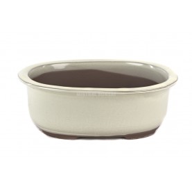 Oval bonsai pot 23.5x19x8.2...