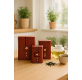 Lata de té Red Sun 100gr (vacía)