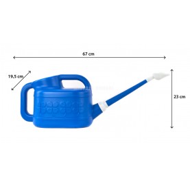 Bonsai watering can 8 l. Plastic. Blue