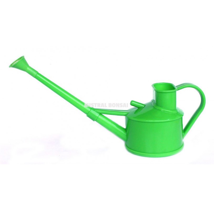 Bonsai Plastic Watering Can 0.9 l. Green.