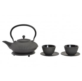 Cast iron teapot with 2 cups 800 ml.