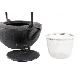 Cast iron teapot 15x12x10 cm 450 ml