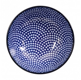 Set of 3 bowls and tray Tokyo Blue