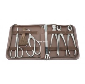 RYUGA Bonsai Tool Case with 7 stainless steel tools