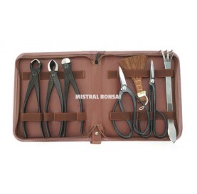 RYUGA Tool case, with 7 bonsai tools